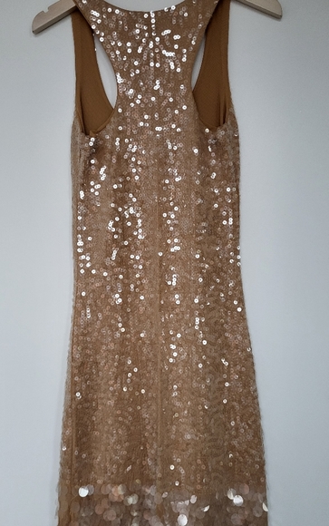 Nude Dress with Clear Sequins - Marlyn Monroe inspo - Picture 2 of 3